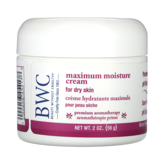 Beauty Without Cruelty, Maximum Moisture Cream, 2 Oz