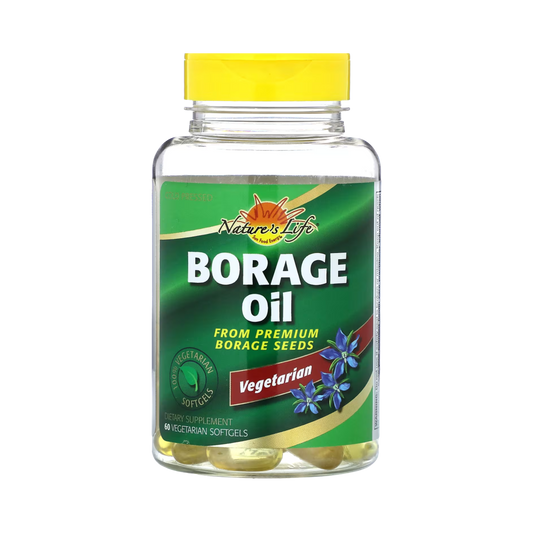 Nature's Life, Vegetarian Borage Oil, 60 Vegetarian Softgels