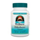Source Naturals, Wellness Elderberry Extract, 500 Mg, 60 Tablets