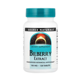 Source Naturals, Bilberry Extract, 100 Mg, 120 Tablets