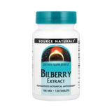 Source Naturals, Bilberry Extract, 100 Mg, 120 Tablets