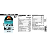 Source Naturals, Elan Vital, Multiple, 180 Tablets