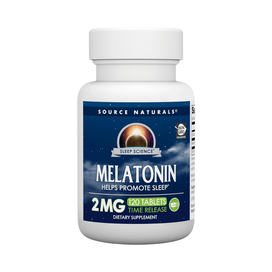 Source Naturals, Sleep Science Melatonin, 2 Mg, 120 Time Release Tablets