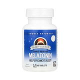 Source Naturals, Sleep Science Melatonin, 3 Mg, 60 Time Release Tablets