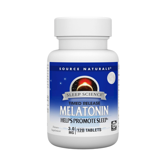 Source Naturals, Sleep Science Melatonin, 3 Mg, 120 Time Release Tablets