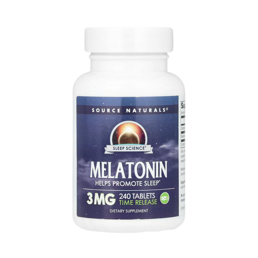 Source Naturals, Sleep Science Melatonin, 3 Mg, 240 Time Release Tablets