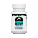 Source Naturals, Bilberry Extract, 100 Mg, 30 Tablets