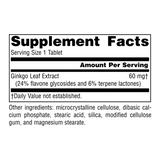 Source Naturals, Ginkgo-24, 60 Mg, 120 Tablets
