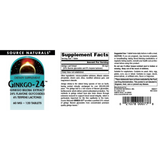 Source Naturals, Ginkgo-24, 60 Mg, 120 Tablets