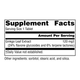 Source Naturals, Ginkgo-24, 120 Mg, 30 Tablets