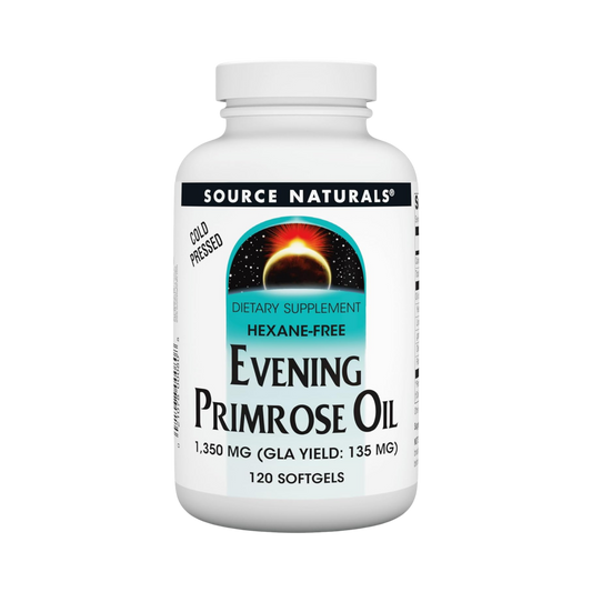 Source Naturals, Evening Primrose Oil, Hexane-Free, 1350 Mg, 120 Softgels
