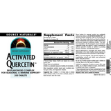 Source Naturals, Activated Quercetin, 200 Tablets