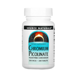 Source Naturals, Chromium Picolinate, 200 Mcg, 240 Tablets