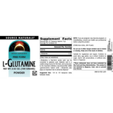 Source Naturals L-Glutamine, Free Form Amino Acid, 100 Grams Powder