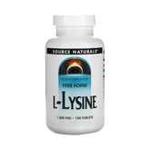 Source Naturals, L-Lysine, 1000 Mg, 100 Tablets