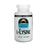 Source Naturals, L-Lysine, 1000 Mg, 100 Tablets