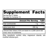 Source Naturals, Alpha Lipoic Acid, 100 Mg, 30 Tablets