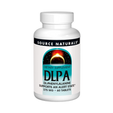 Source Naturals, DLPA, 375 Mg, 60 Tablets