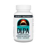 Source Naturals, DLPA, 375 Mg, 120 Tablets