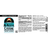 Source Naturals, N-Acetyl Cysteine, 1000 Mg, 60 Tablets