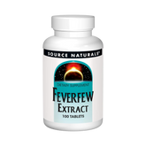Source Naturals, Feverfew, 100 Tablets