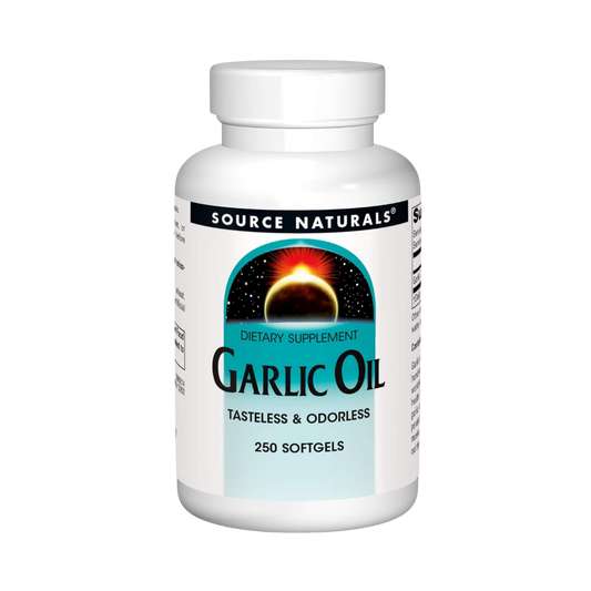 Source Naturals, Garlic Oil, 500 Mg Odorless, 250 softgels