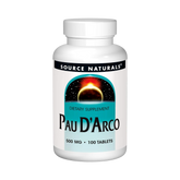 Source Naturals, Pau D'Arco, 500 Mg, 100 Tablets