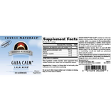 Source Naturals, GABA Calm Peppermint, 30 lozenges