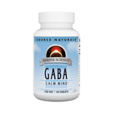 Source Naturals, Serene Science GABA 750 Mg, 45 Tablets