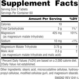 Source Naturals, Magnesium Malate, 1250 Mg, 180 Tablets