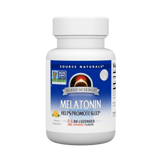 Source Naturals, Sleep Science Melatonin, 2.5 Mg, 60 Orange Lozenge