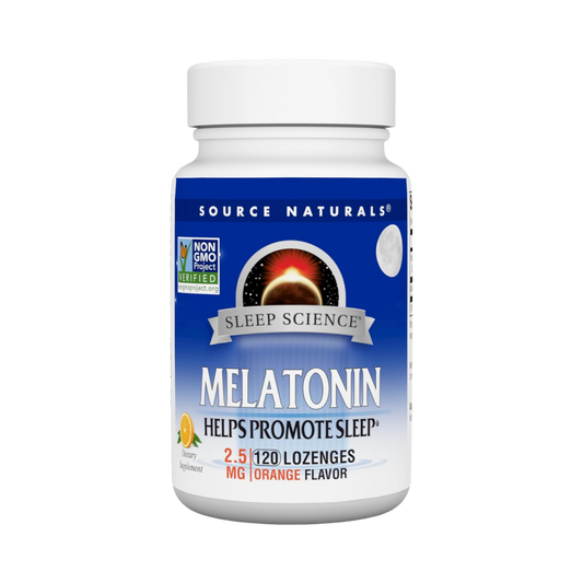 Source Naturals, Sleep Science Melatonin, 2.5 Mg, 120 Orange Lozenge