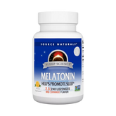 Source Naturals, Sleep Science Melatonin, 2.5 Mg, 240 Orange Lozenge
