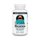 Source Naturals, Calcium & Magnesium, 100 Tablets