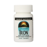 Source Naturals, Iron, 25 Mg, 100 Tablets
