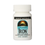 Source Naturals, Iron, 25 Mg, 100 Tablets