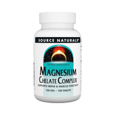 Source Naturals, Magnesium Chelate Complex, 100 Tablets