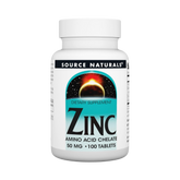 Source Naturals, Zinc, 100 Tablets