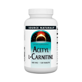 Source Naturals Acetyl L-Carnitine 500 Mg Tablet, 120 Count