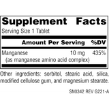 Source Naturals, Manganese, 10 Mg, 100 Tablets
