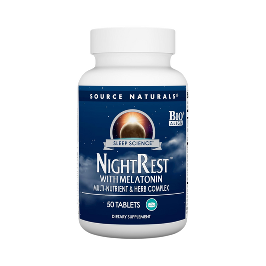 Source Naturals, Sleep Science NightRest, 50 Tablets