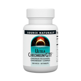 Source Naturals, Ultra Chromium GTF, 200 Mcg, 60 Tablets