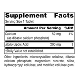 Source Naturals, Alpha Lipoic Acid, 200 Mg, 60 Tablets
