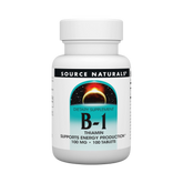 Source Naturals, B-1, 100 Mg, 100 Tablet