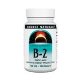 Source Naturals, Vitamin B-2 Riboflavin, 100 Mg, 100 Tablets