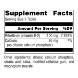 Source Naturals, Vitamin B-2 Riboflavin, 100 Mg, 250 Tablets