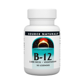 Source Naturals, B-12, 2000 Mcg, 50 Lozenge