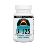 Source Naturals, B-125, 125 Mg, 30 Tablets