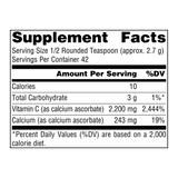 Source Naturals, Calcium Ascorbate, 4 Oz Crystals