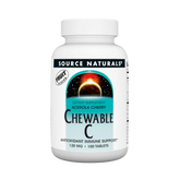 Source Naturals, Chewable C, Acerola Cherry, 120 Mg, 100 Fruit Tablets